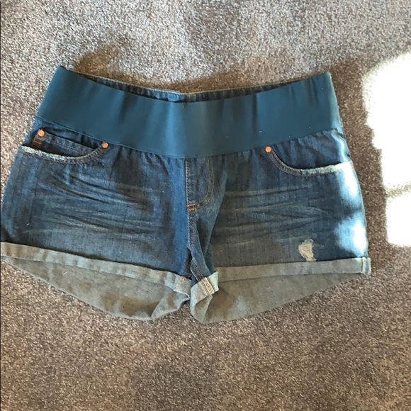 ASOS Maternity Pants - ASOS maternity jean shorts